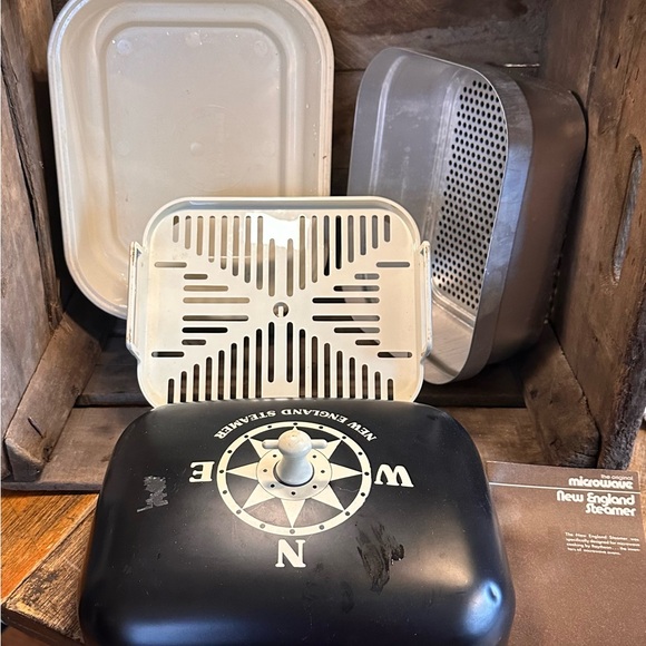 Raytheon The Original Microwave New England Steamer Vegetable Seafood Cooker New - Picture 6 of 9